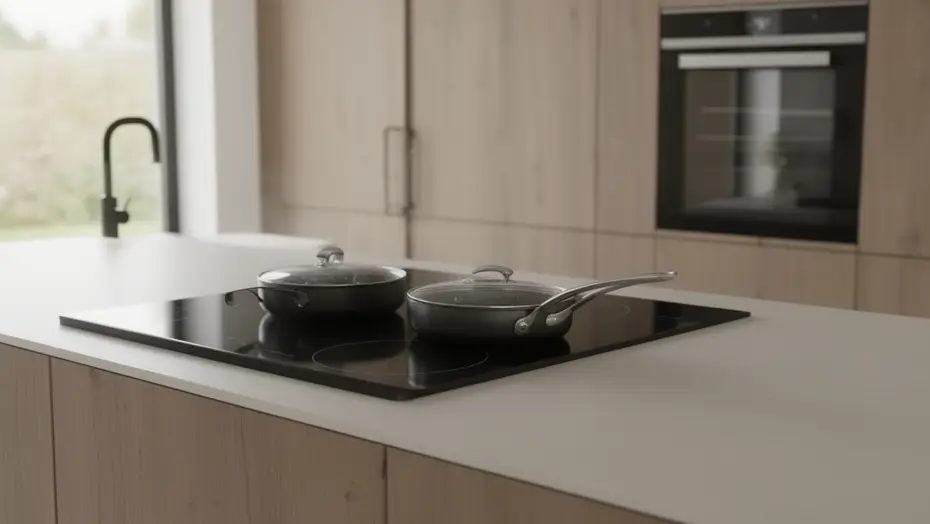 Krachtstroom en inductie aansluiten