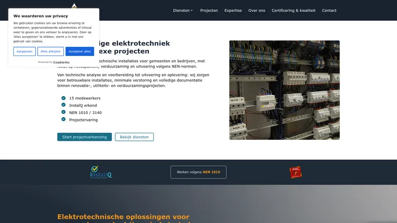 Website van Albechte-techniek