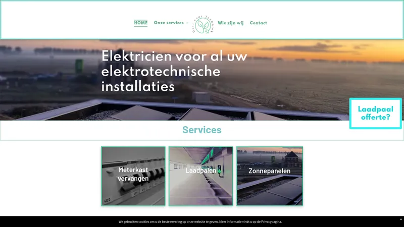 Website van BMO Techniek