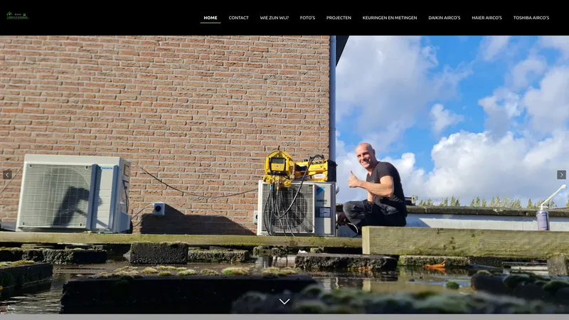 Website van Breure elektra & installatie