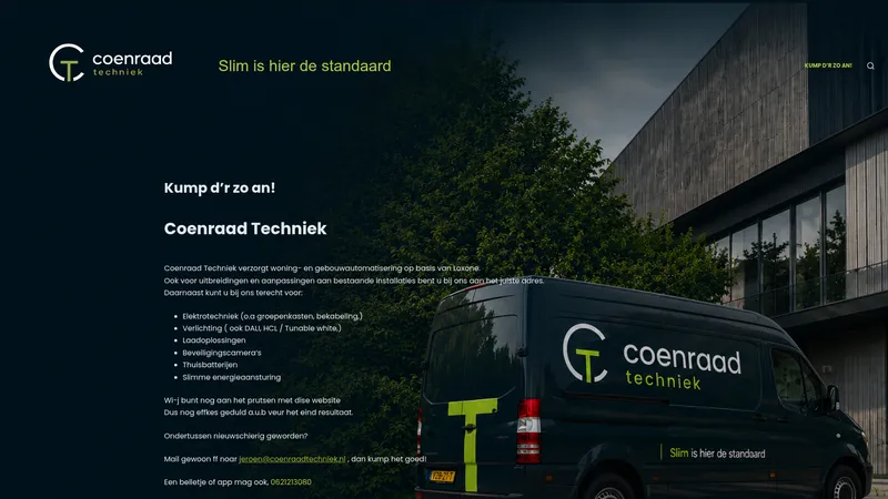 Website van Coenraad Techniek