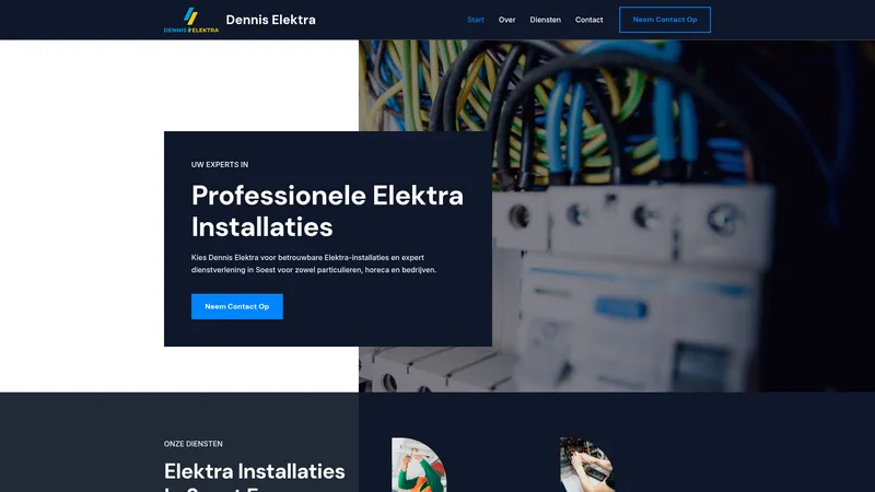 Website van Dennis Elektra