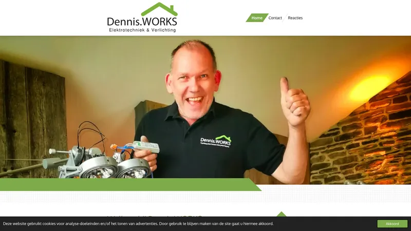 Website van Dennis.WORKS