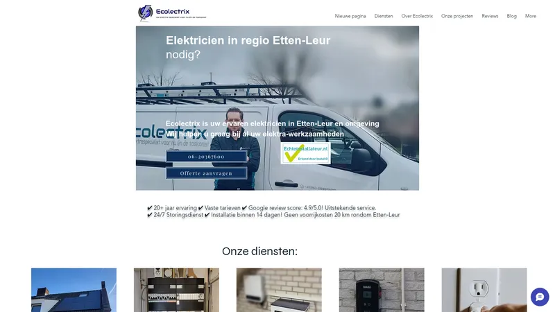Website van Ecolectrix