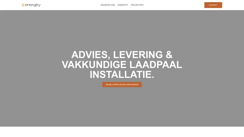 Website van Energity