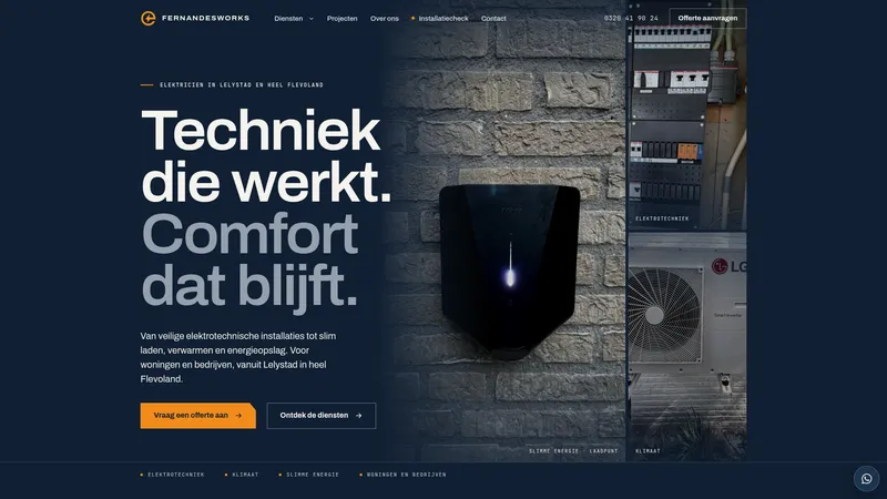 Website van Fernandesworks