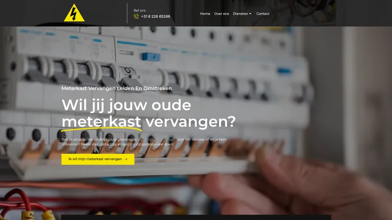 Website van HBO-Elektro