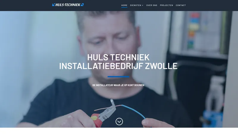 Website van HulstechniekZwolle