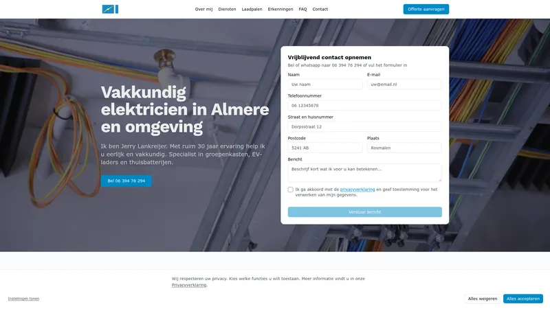 Website van J.P. Lankreijer