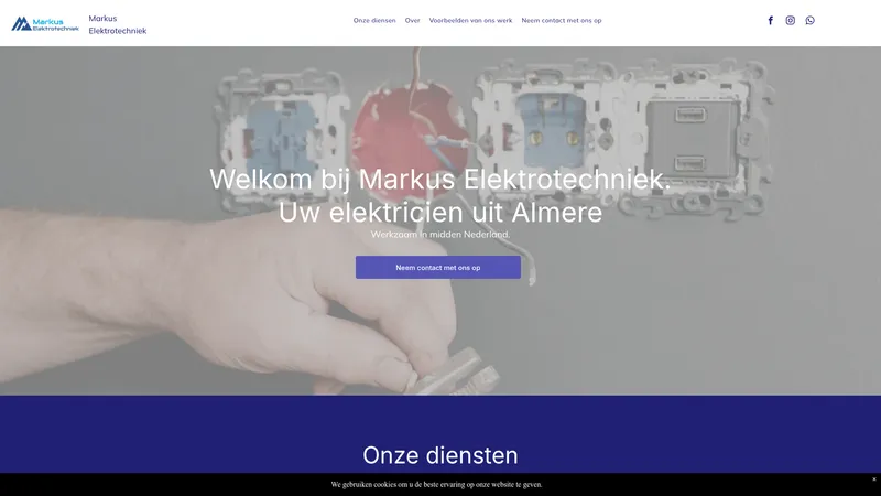 Website van Markus Elektrotechniek