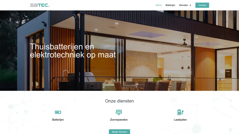 Website van SB-TEC B.V.