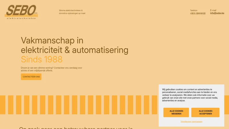 Website van Sebo bvba