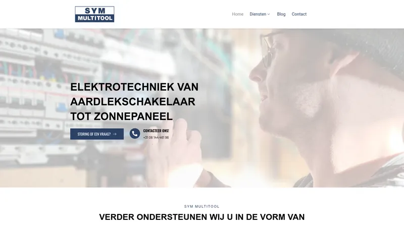 Website van SYM Multitool