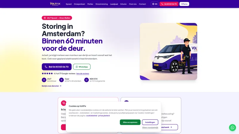 Website van VoltFix