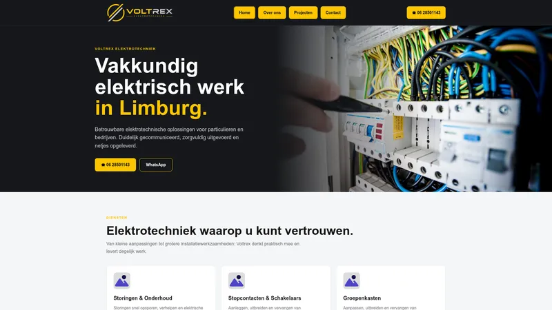 Website van Voltrex